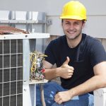 Air Condioner Repairman Thumbsup